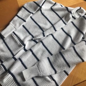 Athleta border sweater cardigan